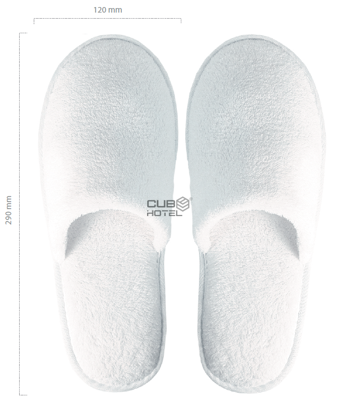 100 pares, pantuflas de hotel de terciopelo, terciopelo